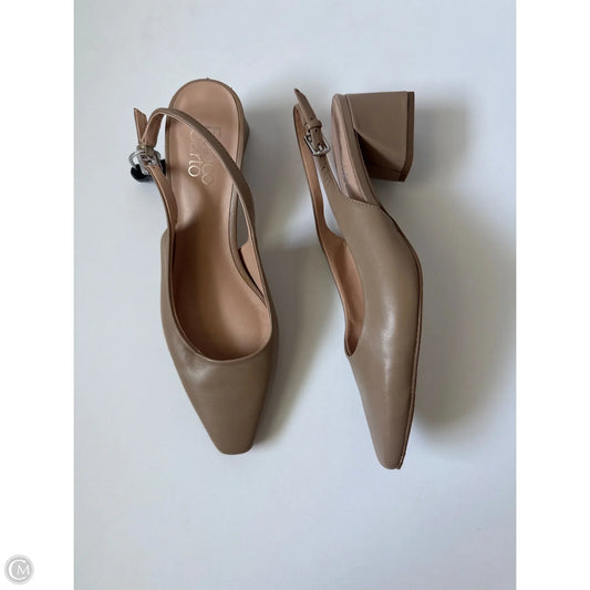 Shoes Heels Block By Franco Sarto In Tan, Size: 9