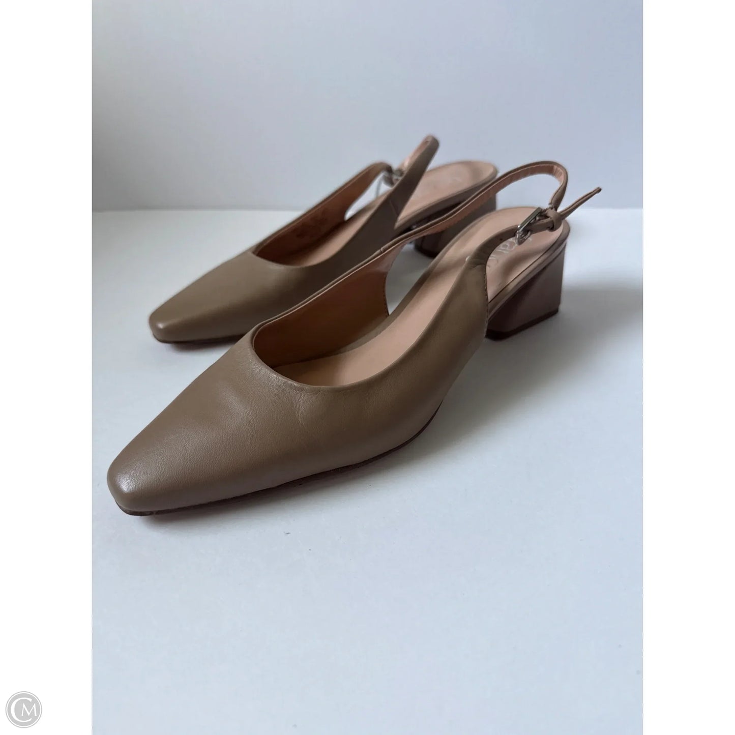 Shoes Heels Block By Franco Sarto In Tan, Size: 9