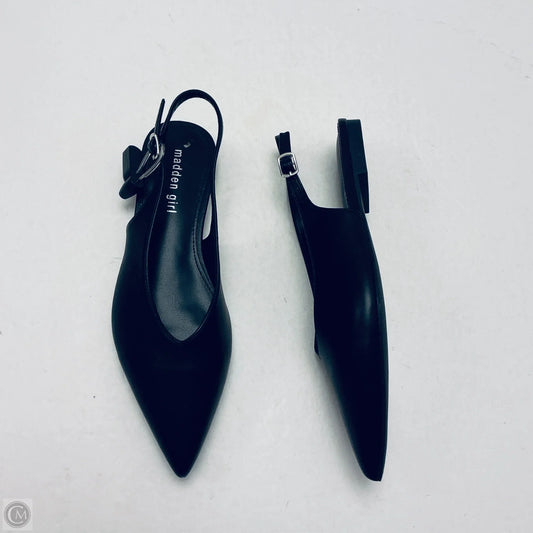 Shoes Flats By Madden Girl In Black, Size: 9