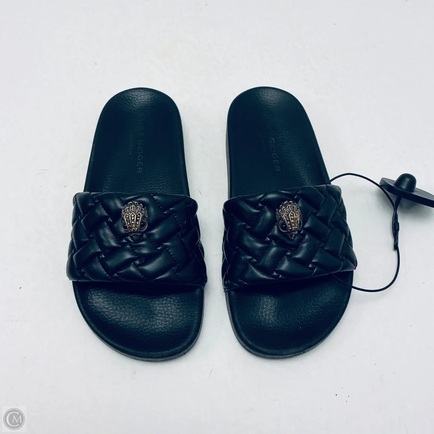 Sandals Designer By Kurt Geiger In Black, Size: 7