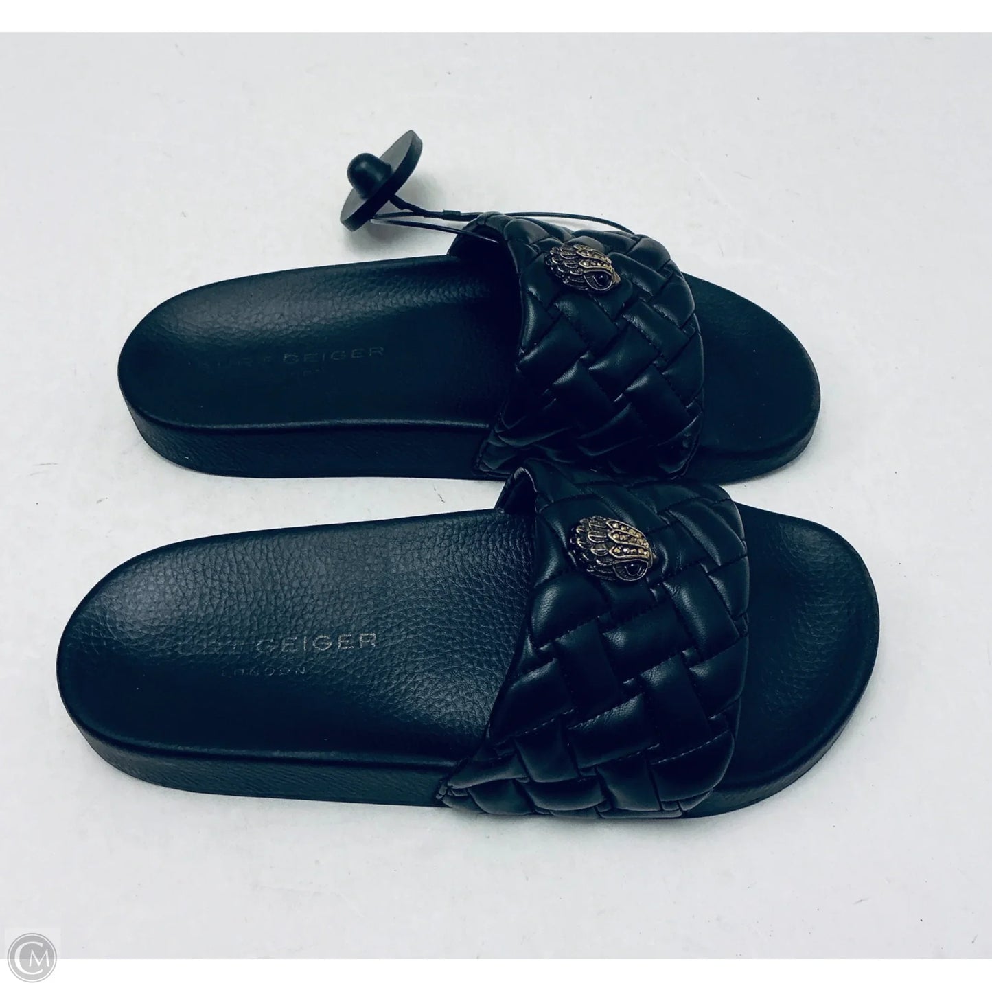 Sandals Designer By Kurt Geiger In Black, Size: 7
