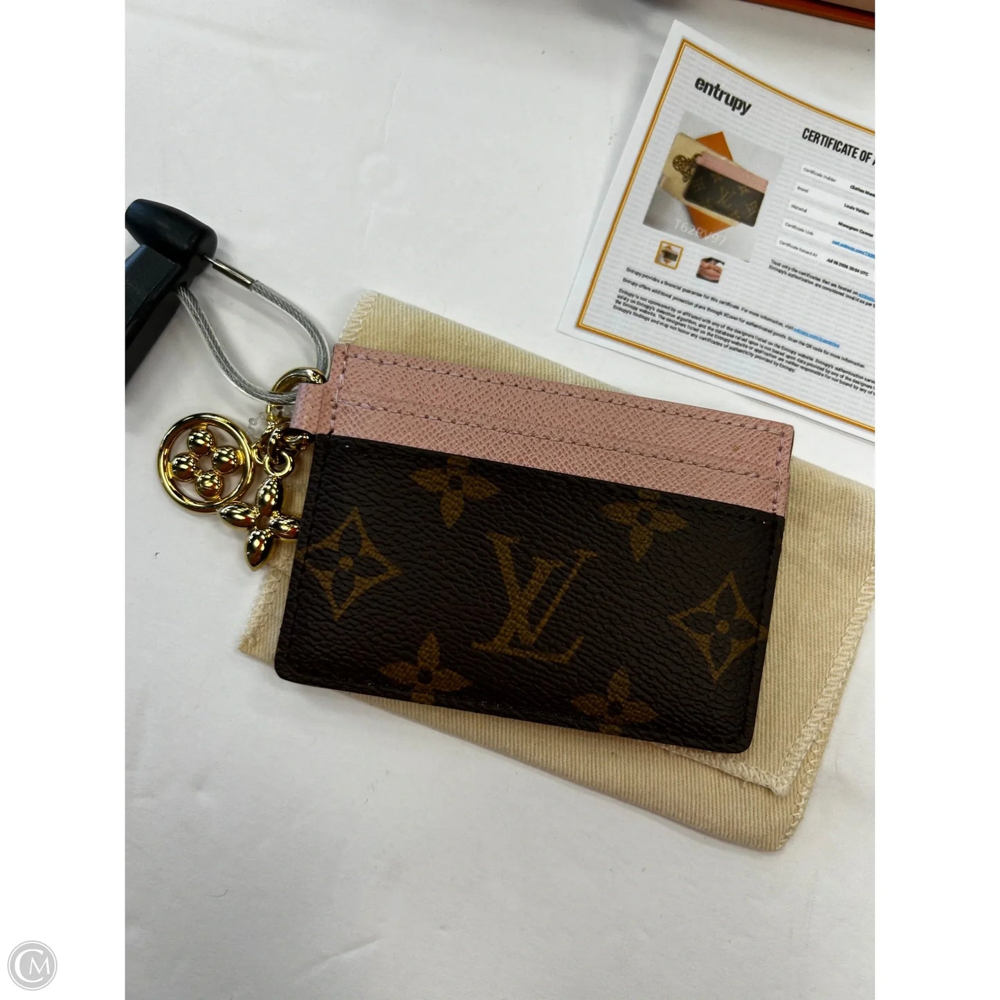 Id/card Holder Luxury Designer By Louis Vuitton