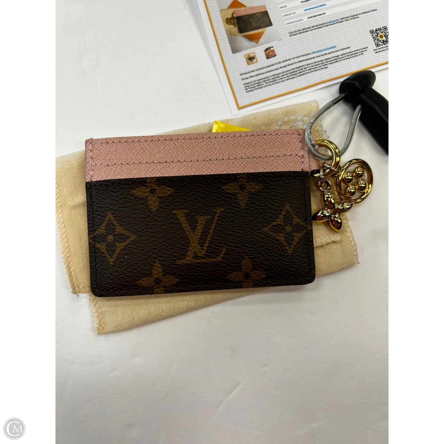 Id/card Holder Luxury Designer By Louis Vuitton