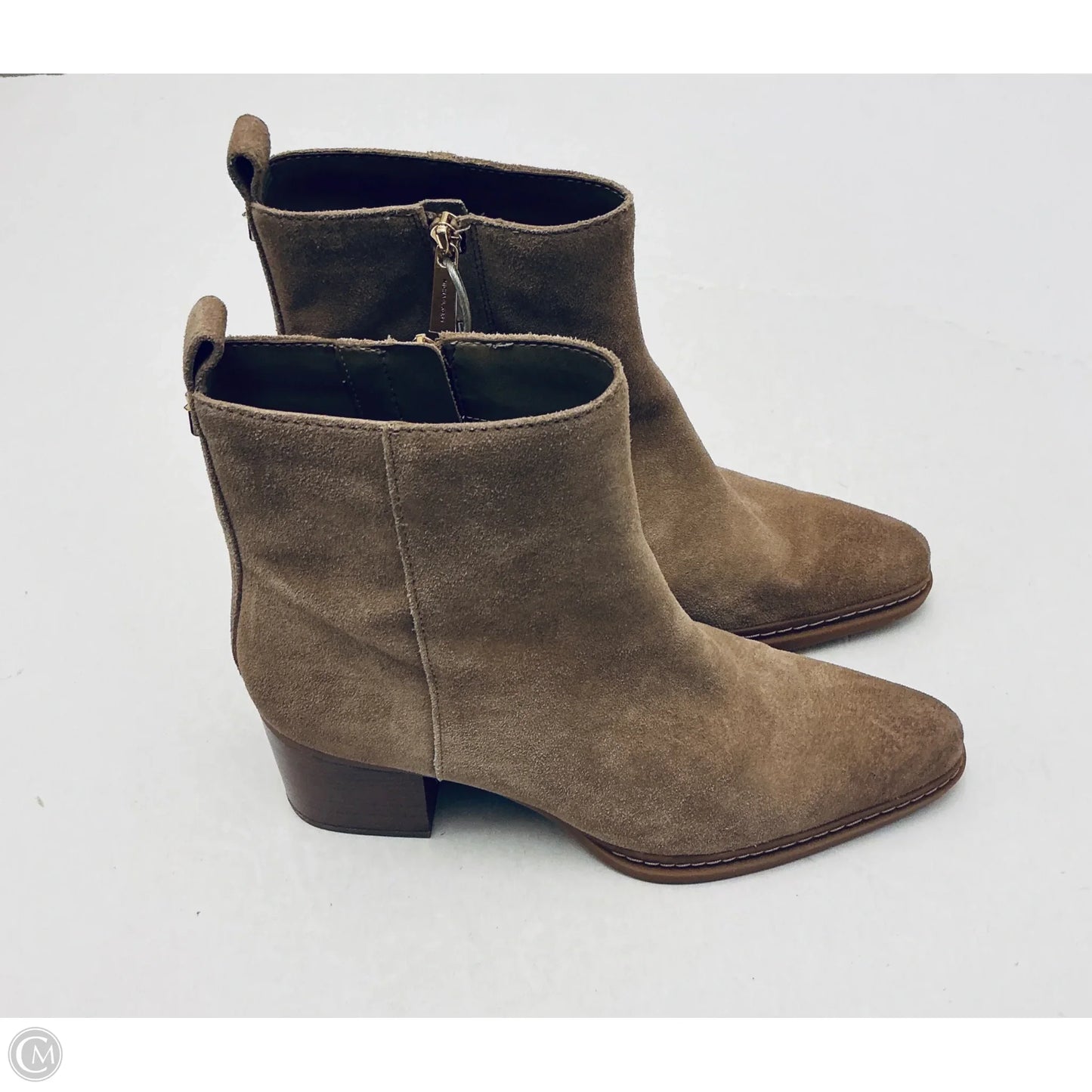 Boots Designer By Michael Kors In Tan, Size: 10