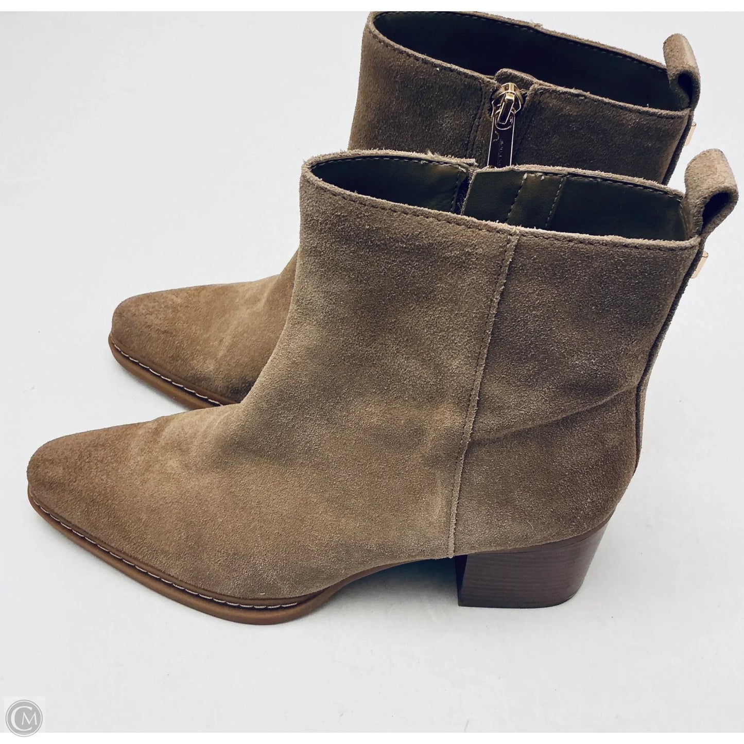 Boots Designer By Michael Kors In Tan, Size: 10