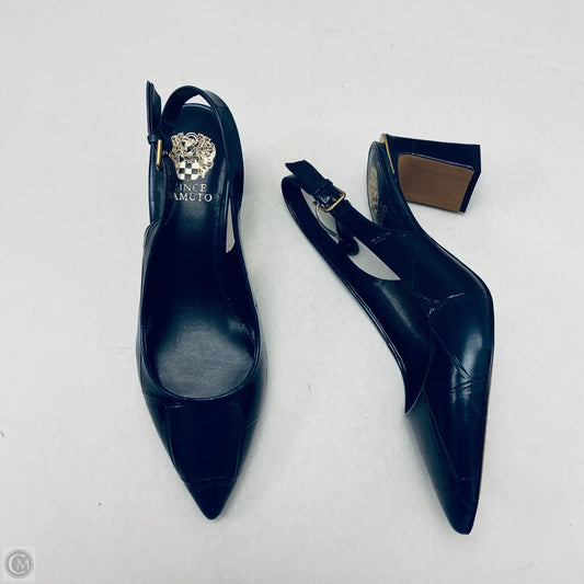 Shoes Heels Block By Vince Camuto In Navy, Size: 10