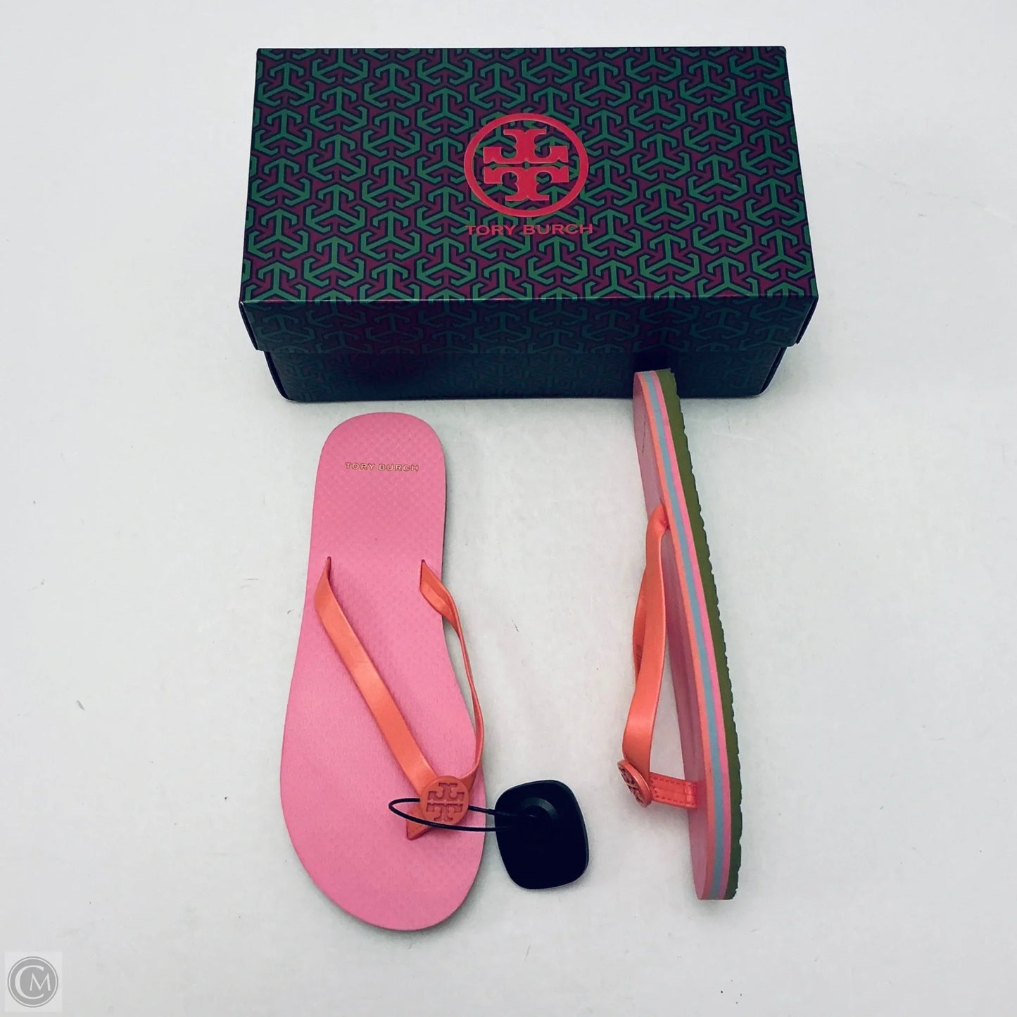 Sandals Designer By Tory Burch In Pink, Size: 8
