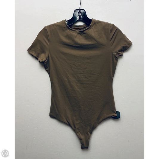 Bodysuit By Clothes Mentor In Brown, Size: M
