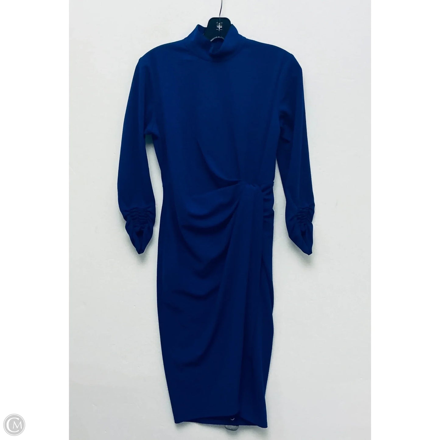 Dress Work By Tahari In Blue, Size: 4