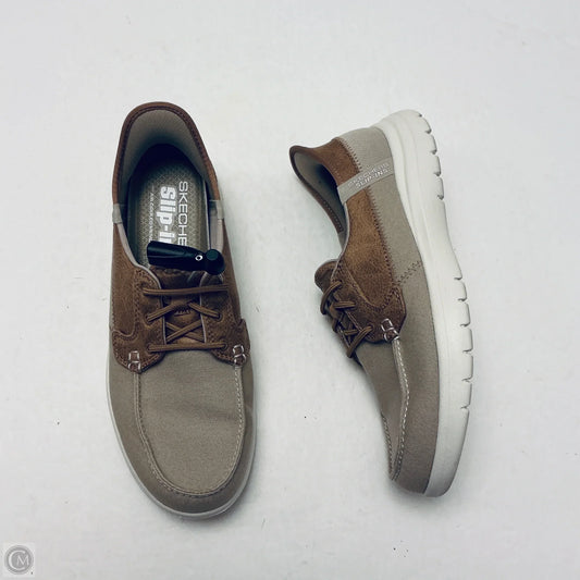Shoes Sneakers By Skechers In Brown, Size: 8.5