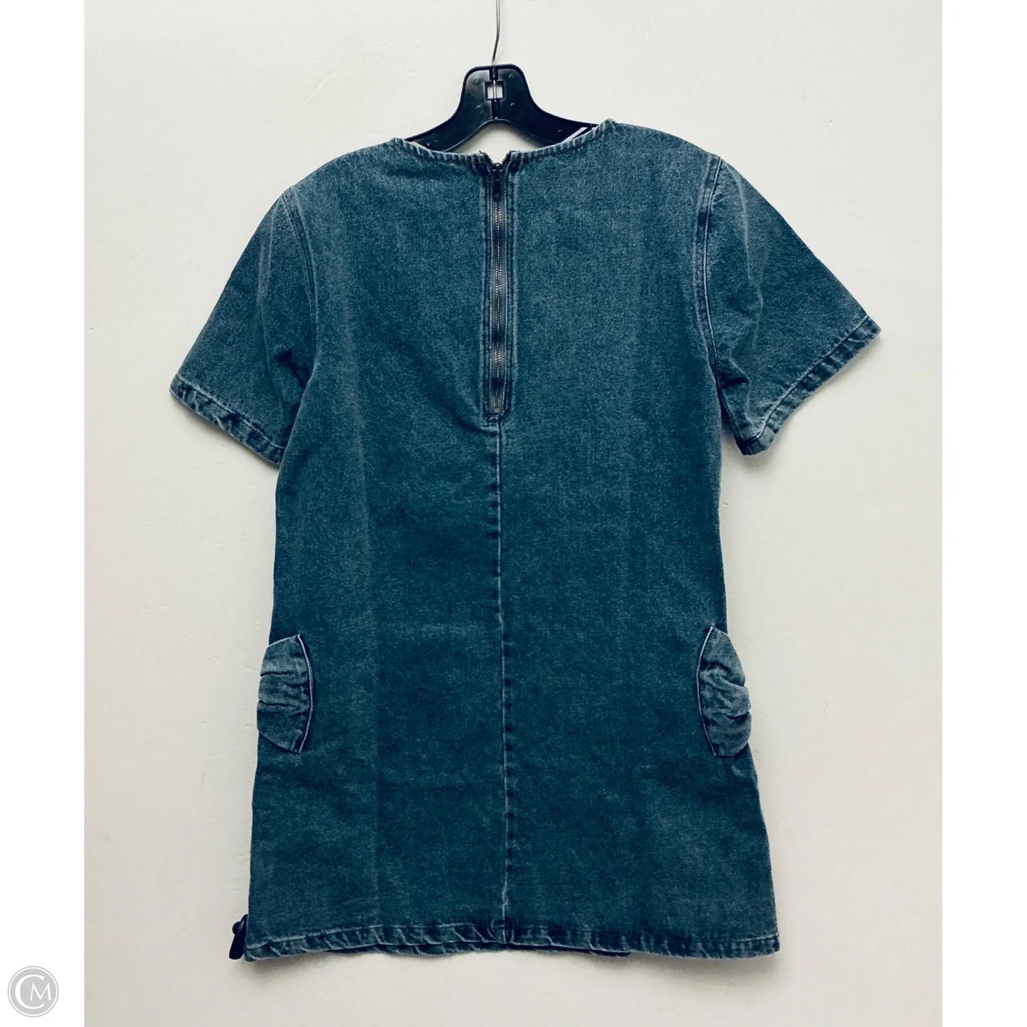 Dress Casual Midi By Clothes Mentor In Blue Denim, Size: L