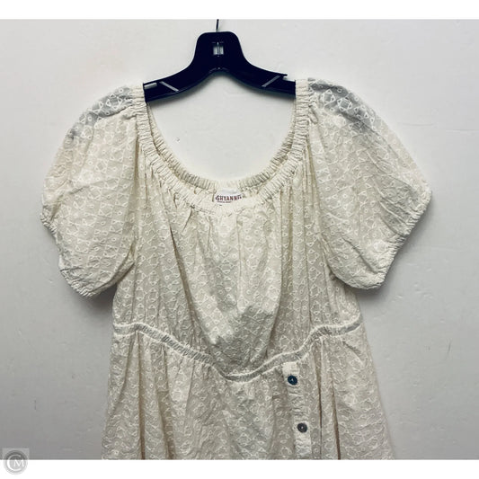 Dress Casual Short By Shyanne In White, Size: Xl