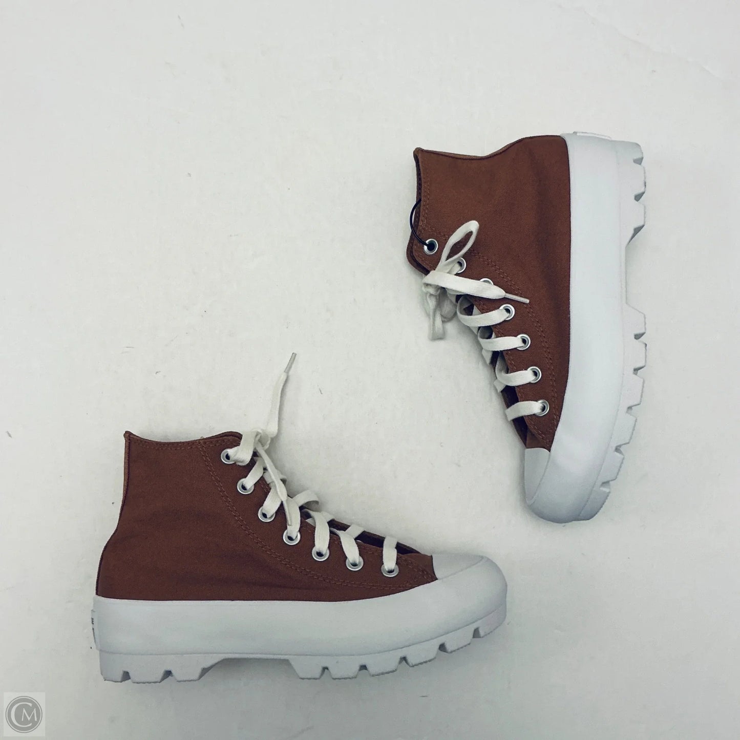 Shoes Sneakers Platform By Converse In Brown, Size: 7.5