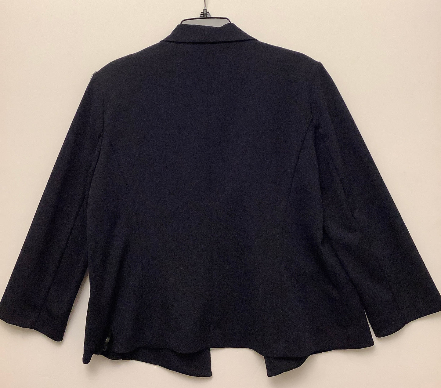 Blazer By Anne Klein In Navy, Size: L