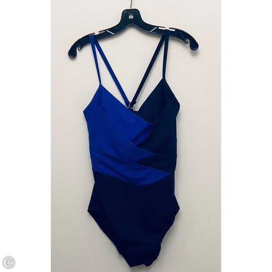 Swimsuit By Lands End In Blue, Size: Xxl