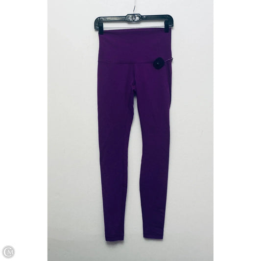 Athletic Leggings By Lululemon In Purple, Size: 6