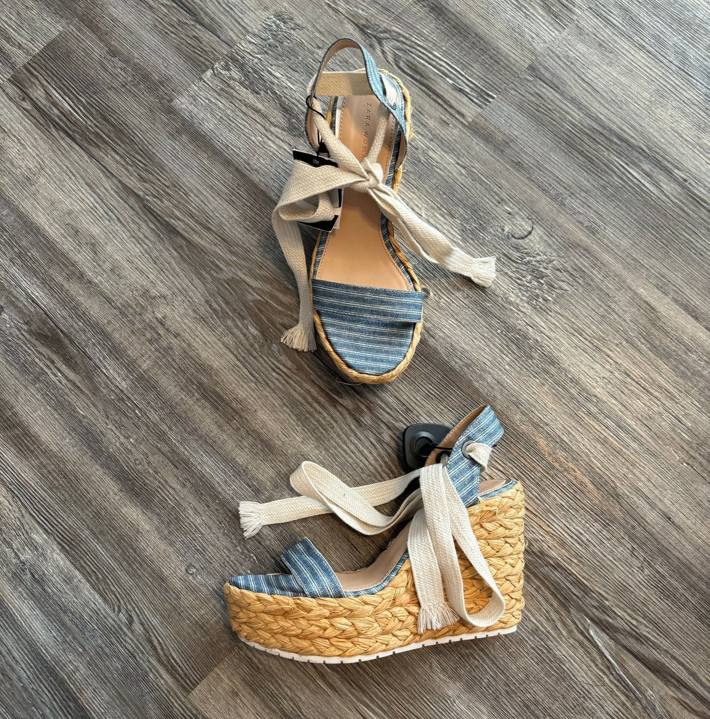 Shoes Heels Wedge By Zara Women  Size: 8