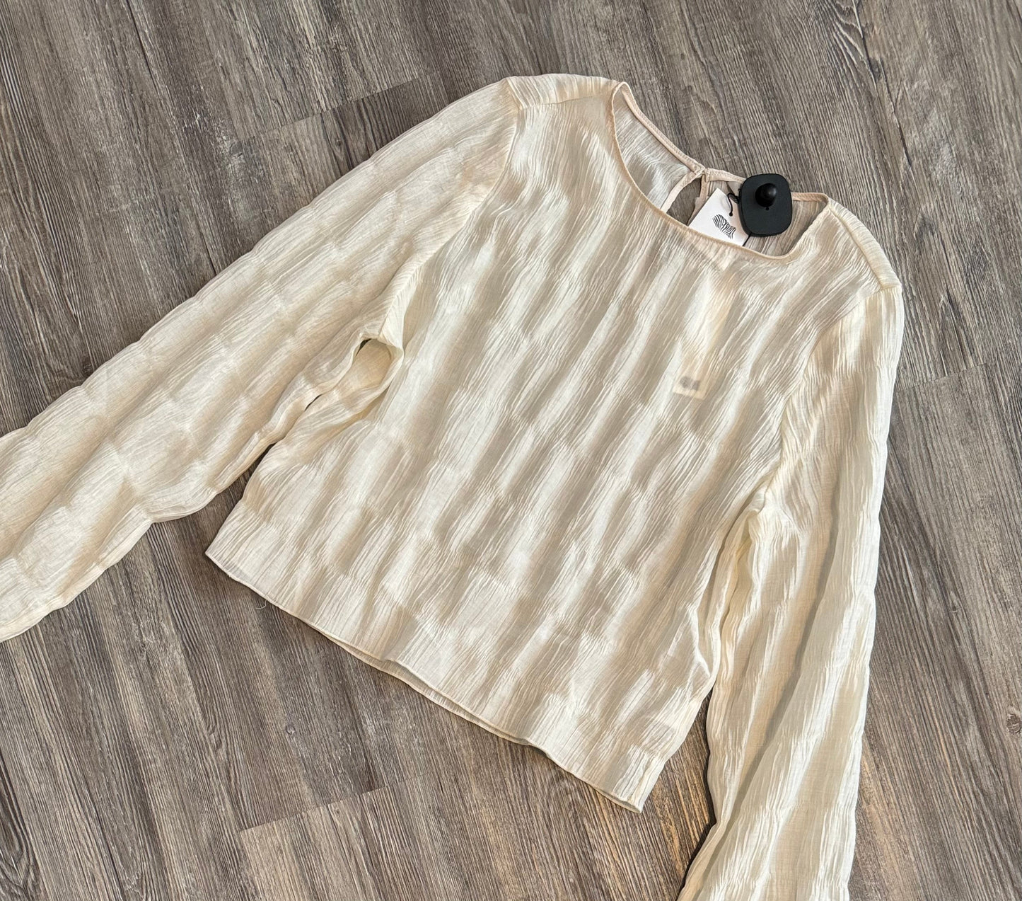 Top Long Sleeve By Naked Zebra  Size: M