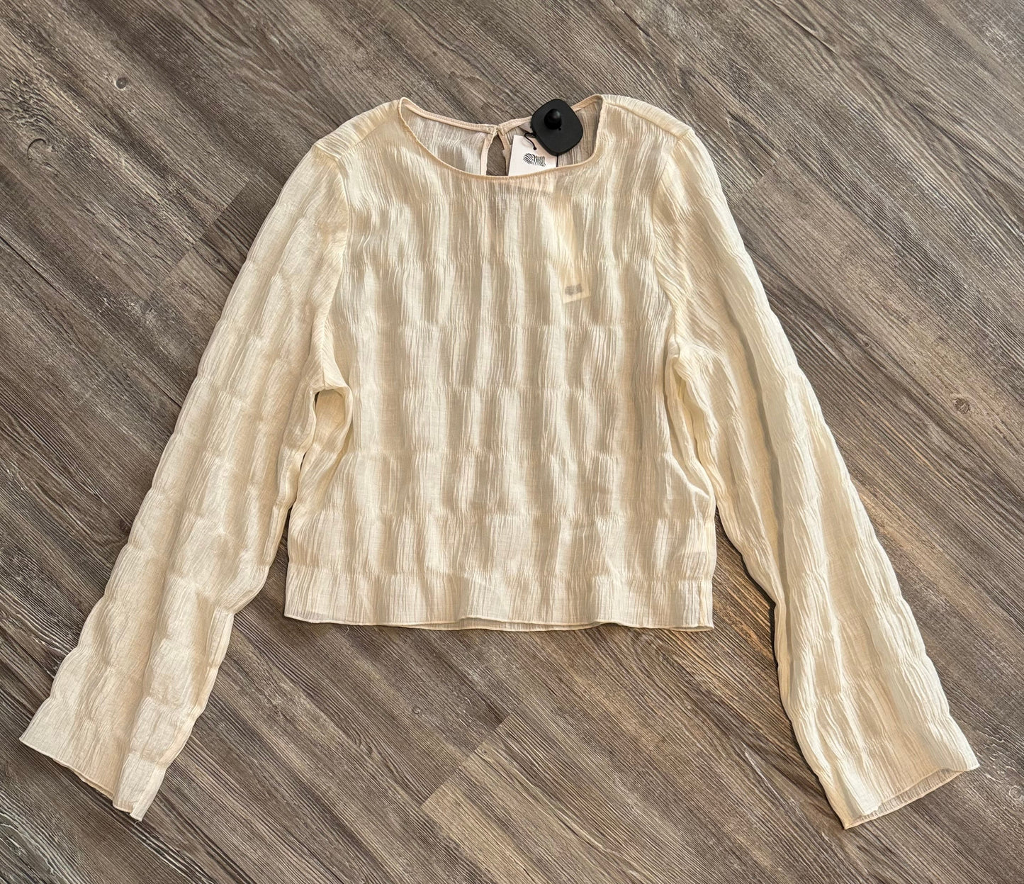 Top Long Sleeve By Naked Zebra  Size: M