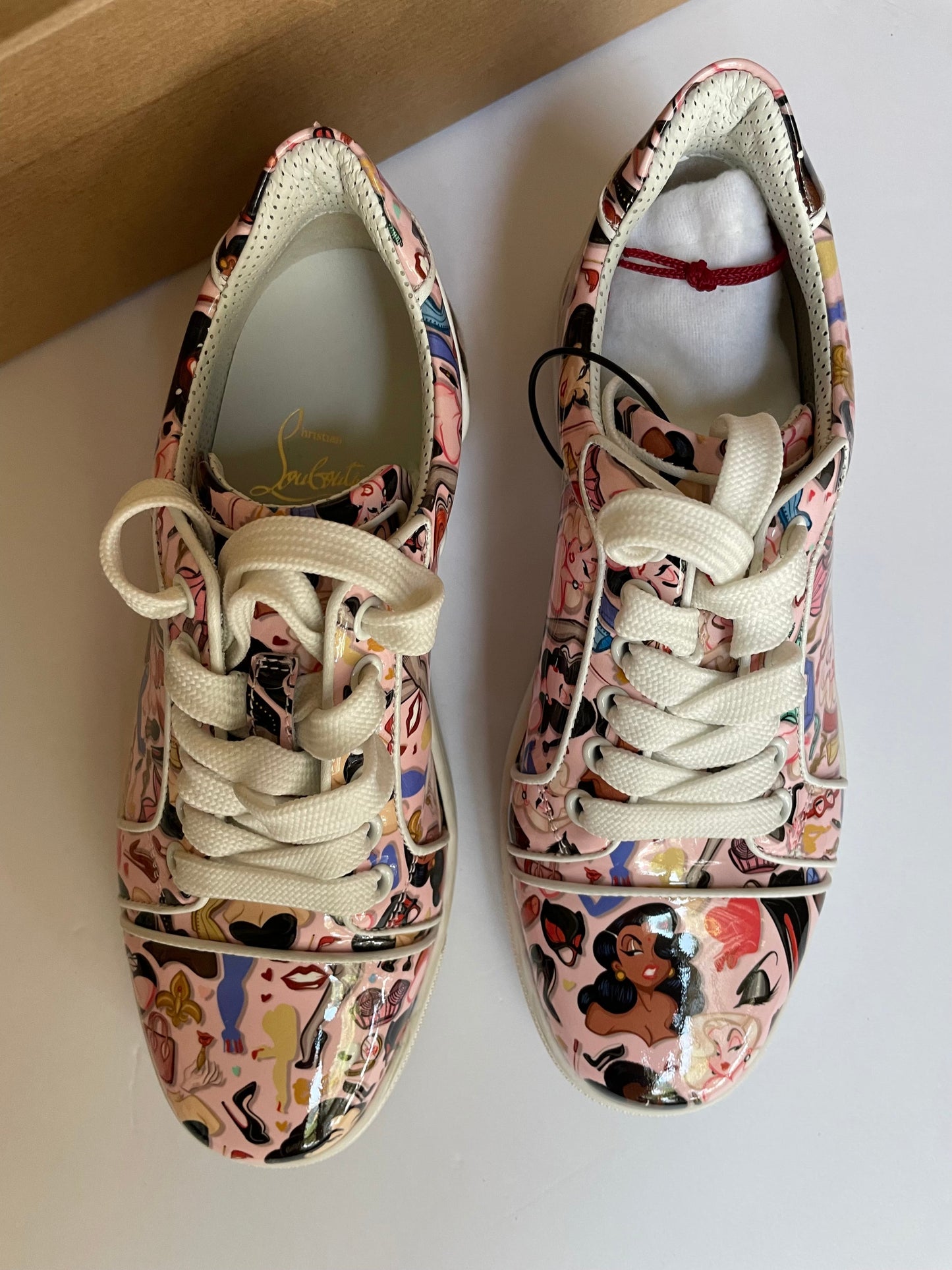 Multi-colored Shoes Sneakers Christian Louboutin, Size 6