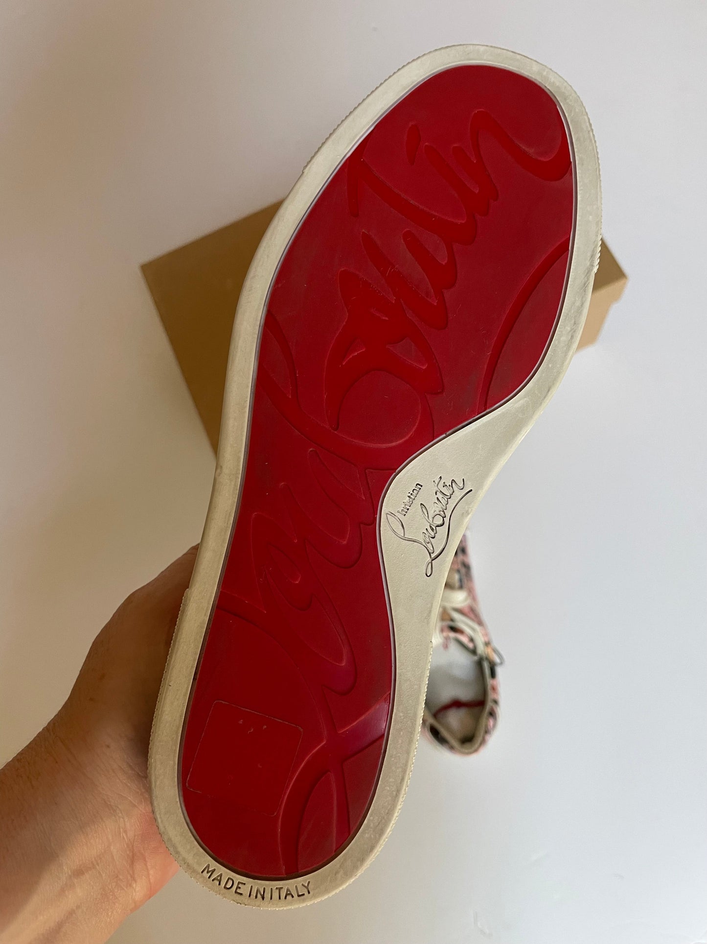 Multi-colored Shoes Sneakers Christian Louboutin, Size 6