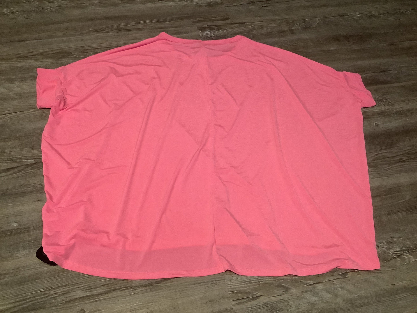 Pink Top Short Sleeve Clothes Mentor, Size Xl