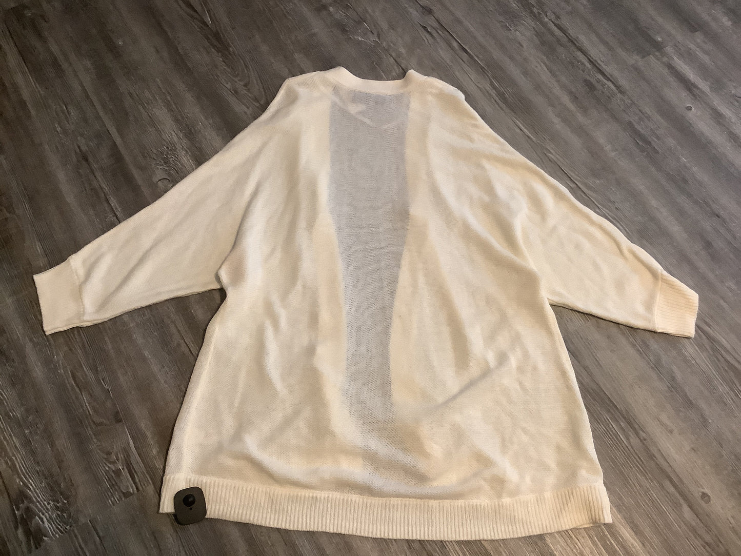 Cream Sweater Cardigan Lane Bryant, Size Xl