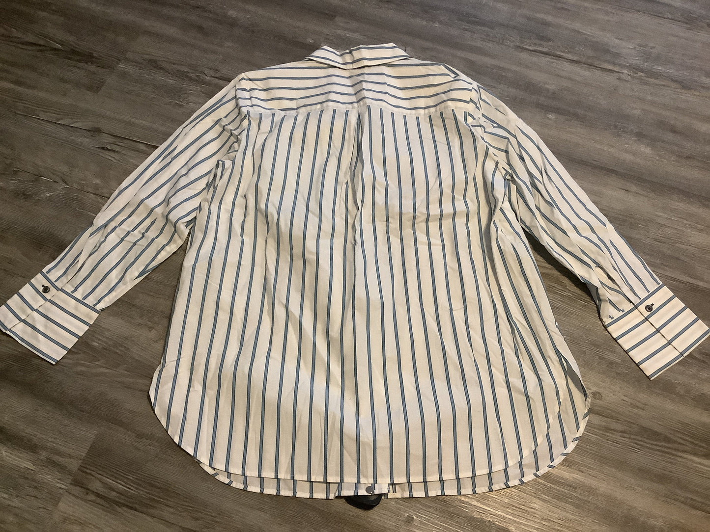 Striped Pattern Top Long Sleeve Talbots, Size 1x