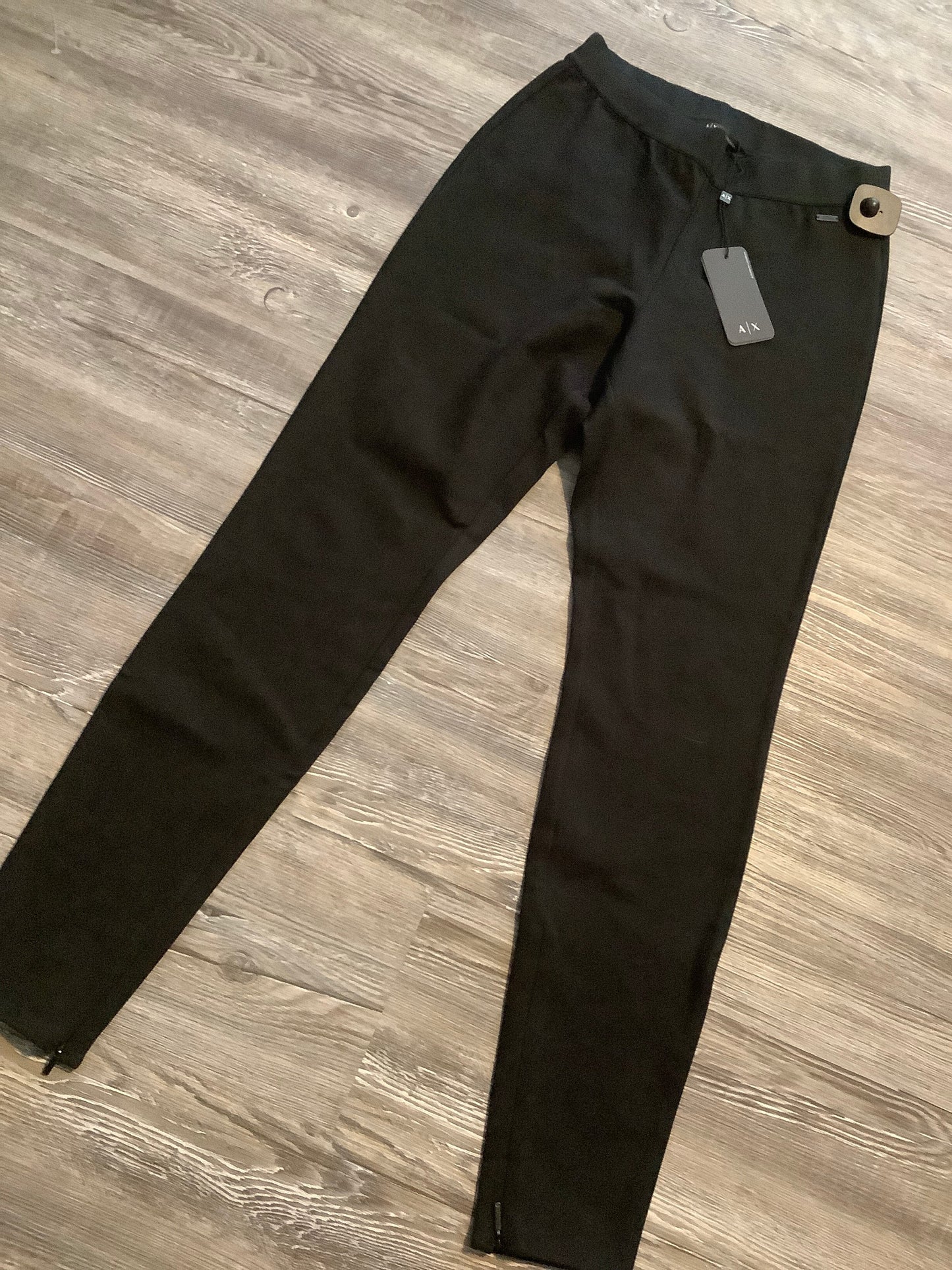 Black Pants Leggings Armani Exchange, Size Xs