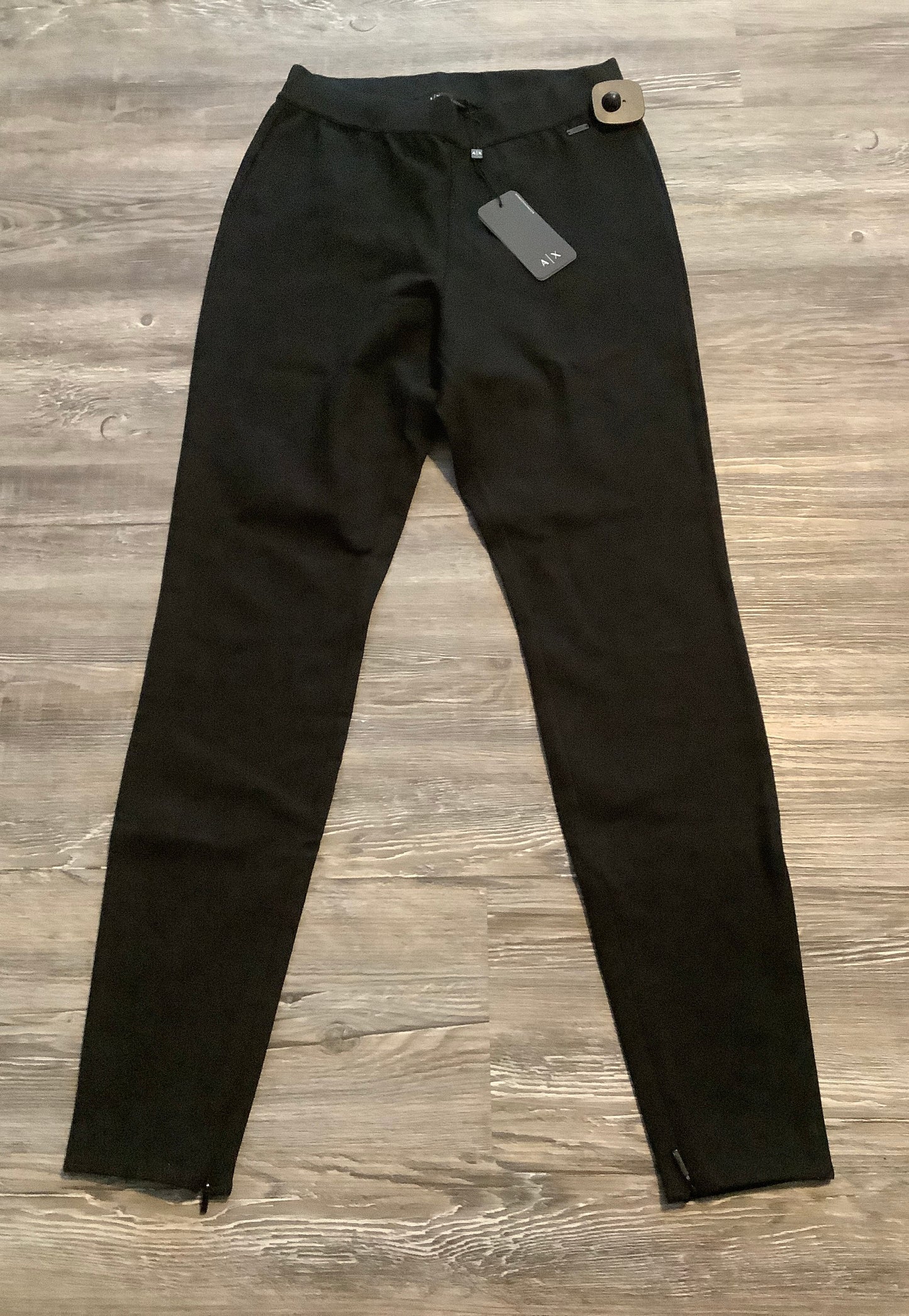 Black Pants Leggings Armani Exchange, Size S
