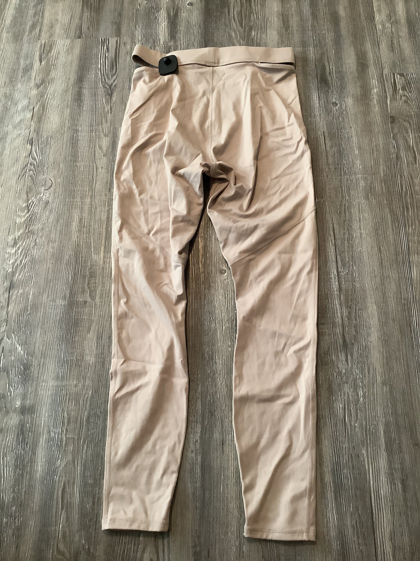 Athletic Leggings By Fabletics In Tan, Size: M