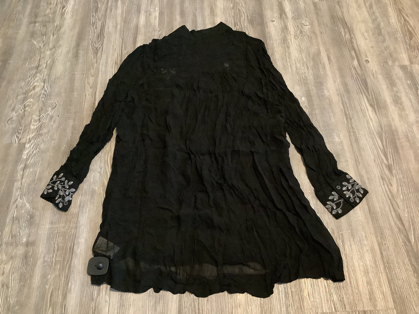 Top Long Sleeve By Clothes Mentor In Black, Size: Xxl