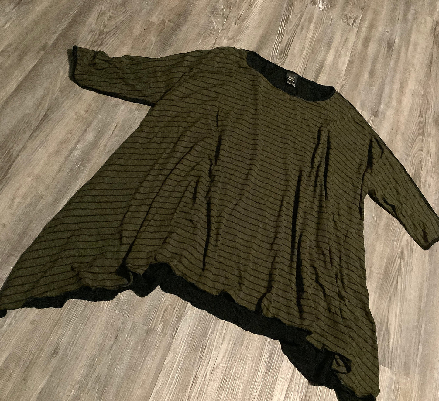 Top Long Sleeve By Clothes Mentor In Black, Size: Xl