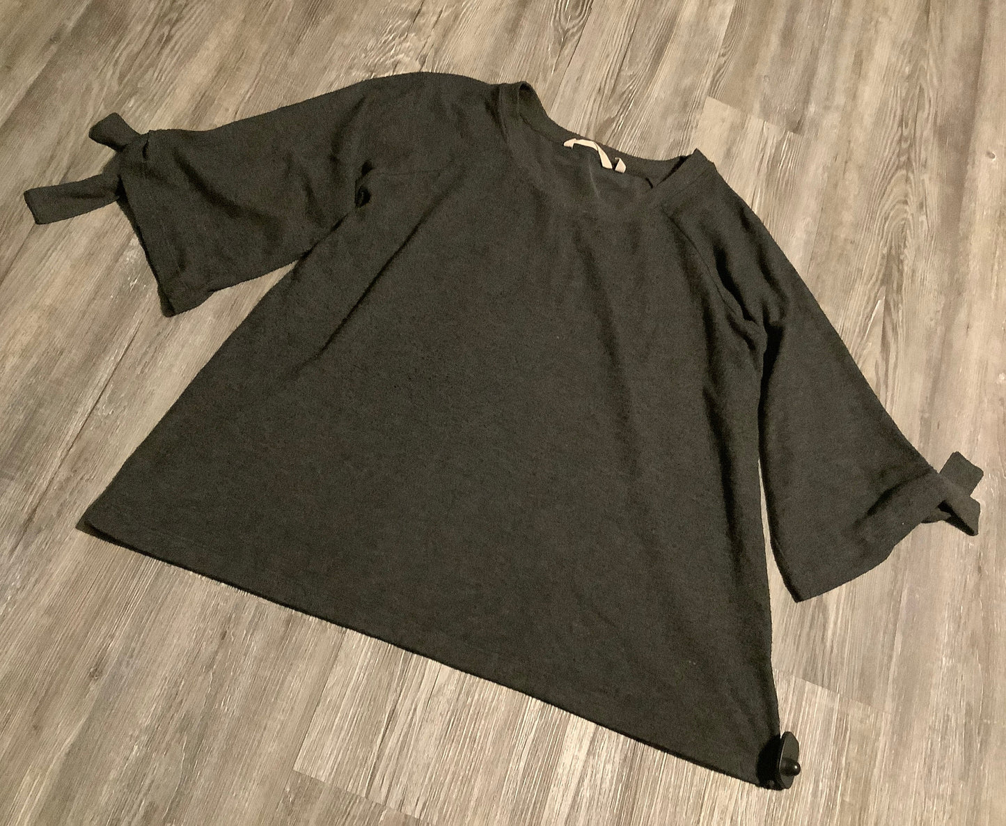 Top Long Sleeve By Soft Surroundings In Grey, Size: Xl