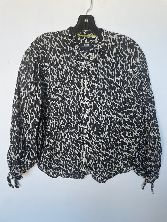 Top Long Sleeve By Maeve In Animal Print, Size: S