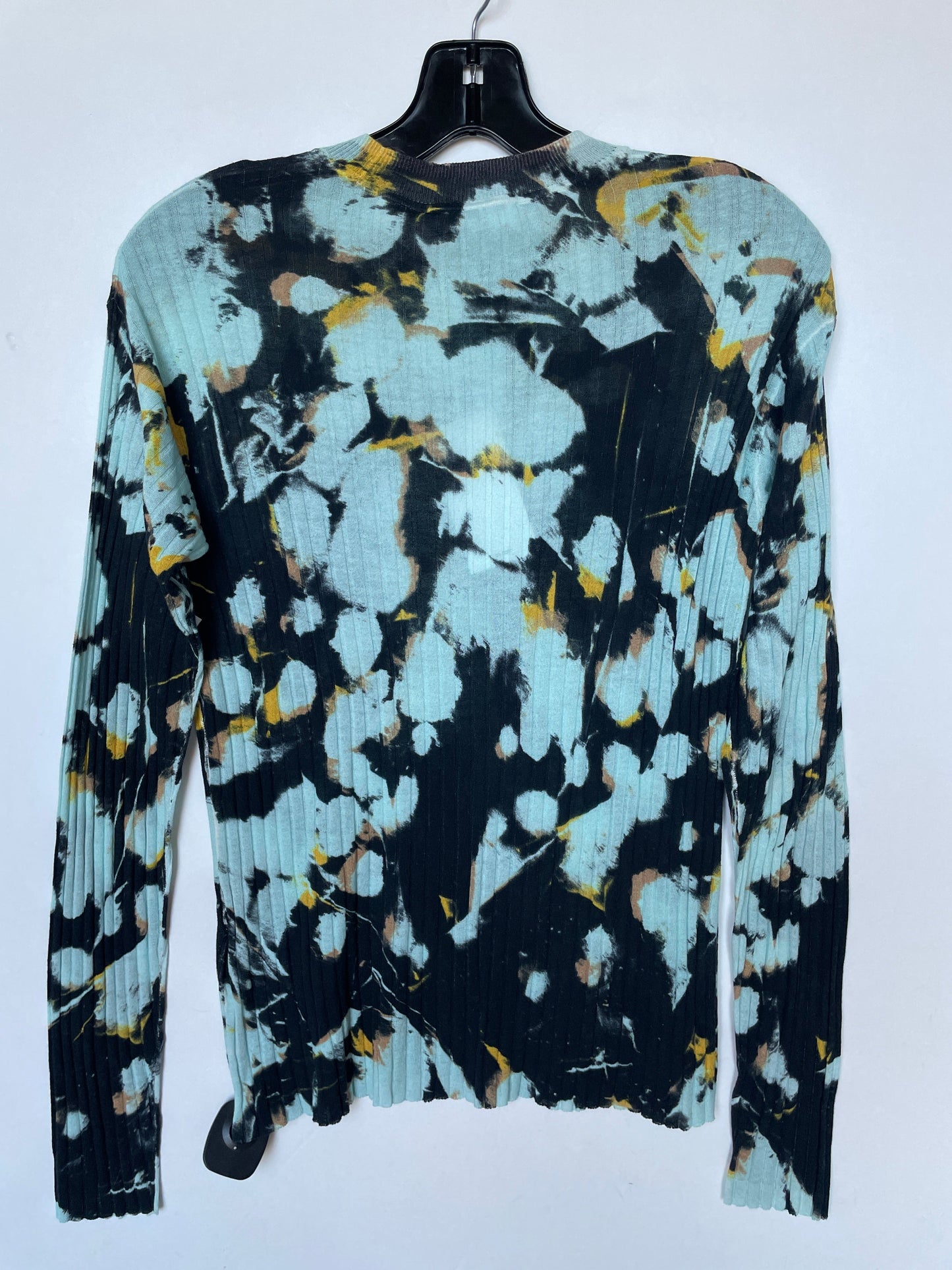 Top Long Sleeve By Hugo Boss In Tie Dye Print, Size: L