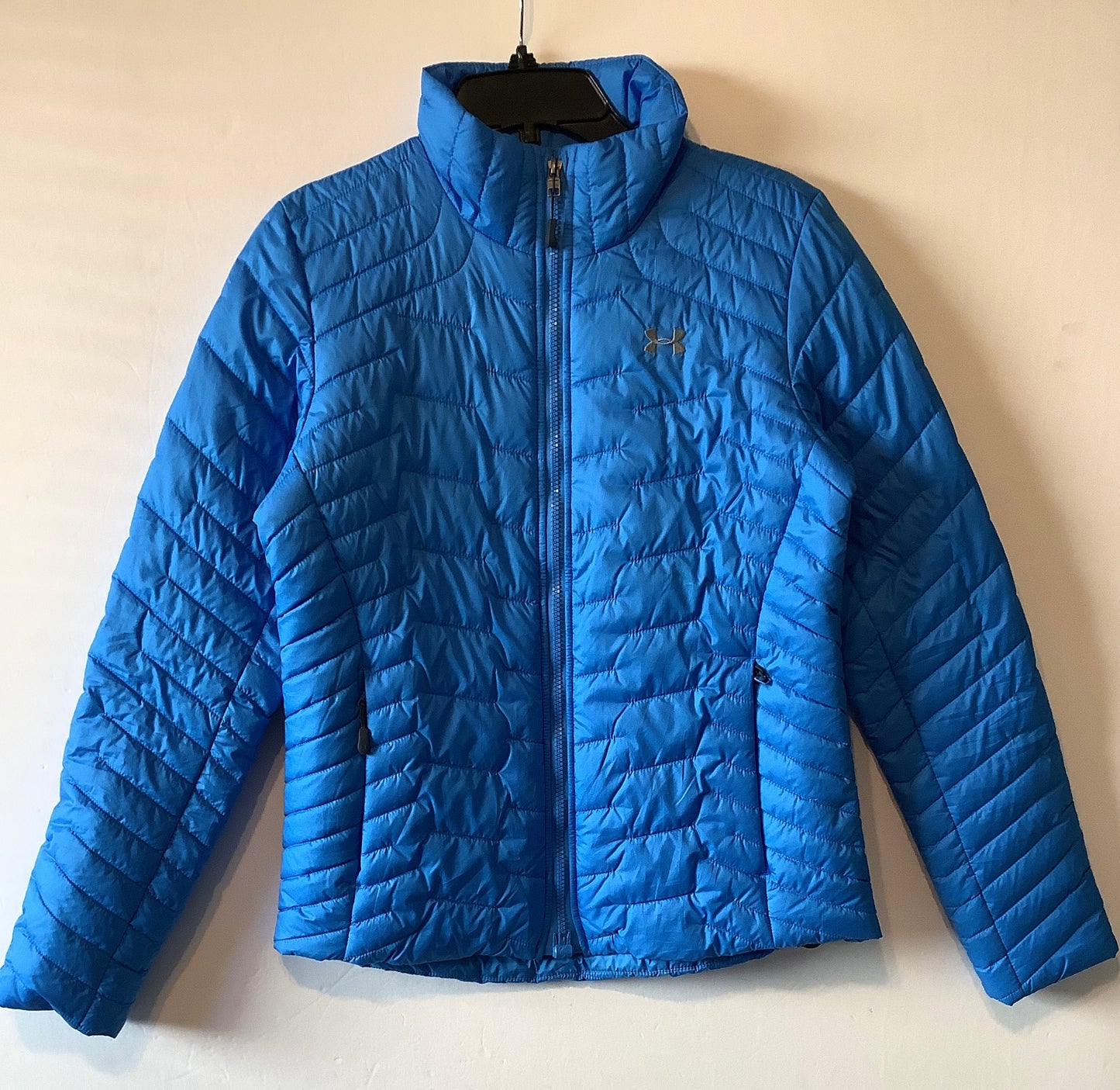 Jacket Puffer & Quilted By Under Armour In Blue, Size: S