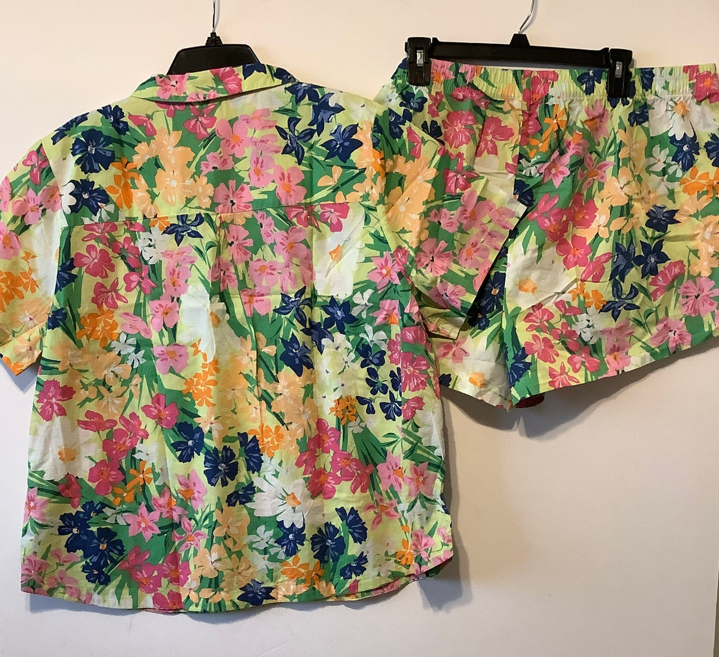 Pajamas 2pc By Old Navy In Floral Print, Size: Xl