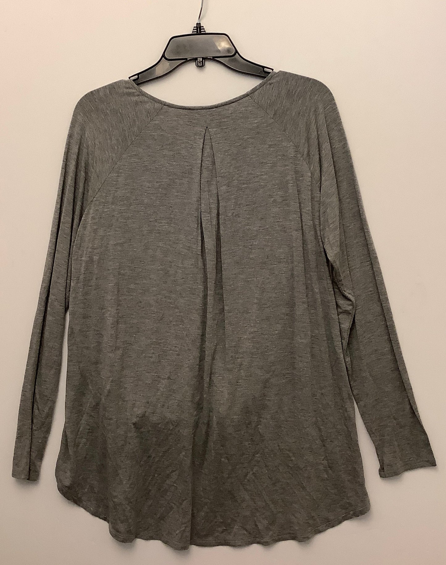 Top Long Sleeve By White House Black Market In Grey, Size: S