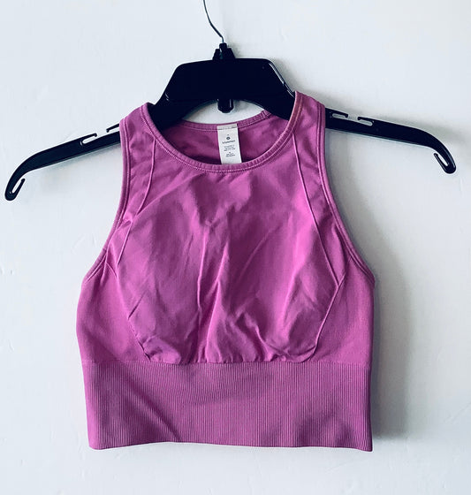 Athletic Bra By Lululemon In Pink, Size: 4