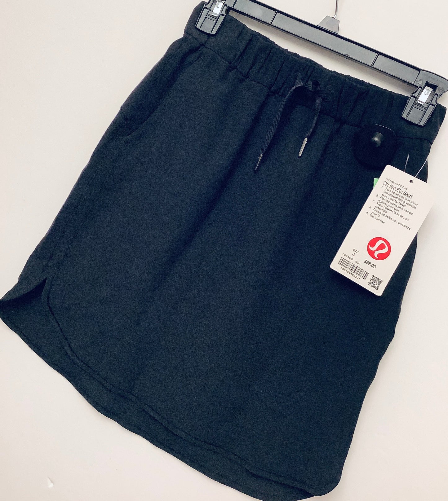 Skirt Mini & Short By Lululemon In Black, Size: 4