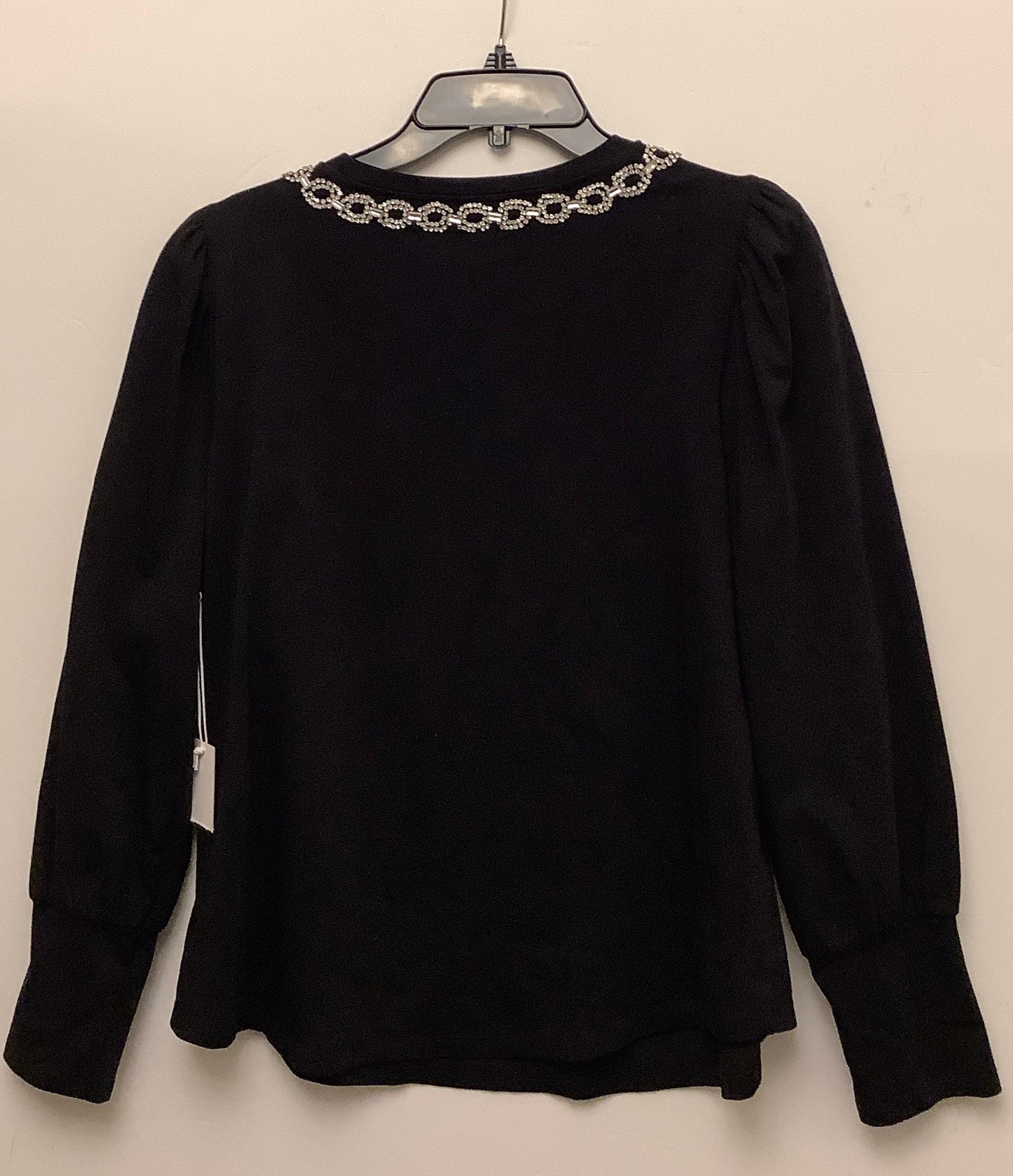 Top Long Sleeve By Chicos In Black, Size: L