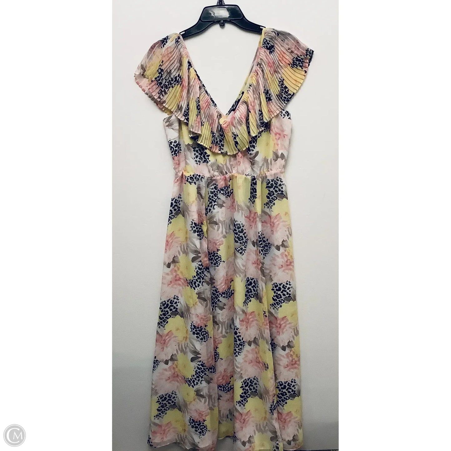 Dress Casual Midi By Victorias Secret In Multi-colored, Size: S