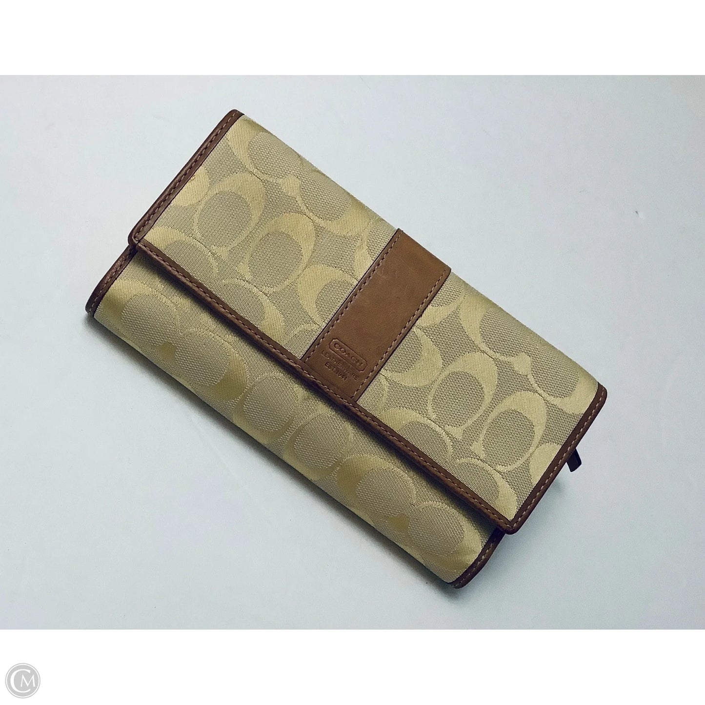 Wallet Designer By Coach, Size: Large