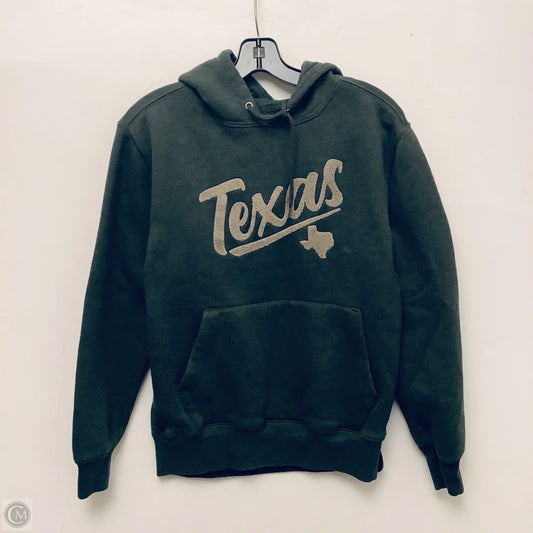 Sweatshirt Hoodie By Clothes Mentor In Green, Size: S