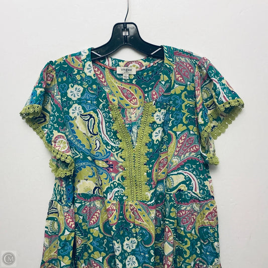 Dress Casual Short By Umgee In Multi-colored, Size: L