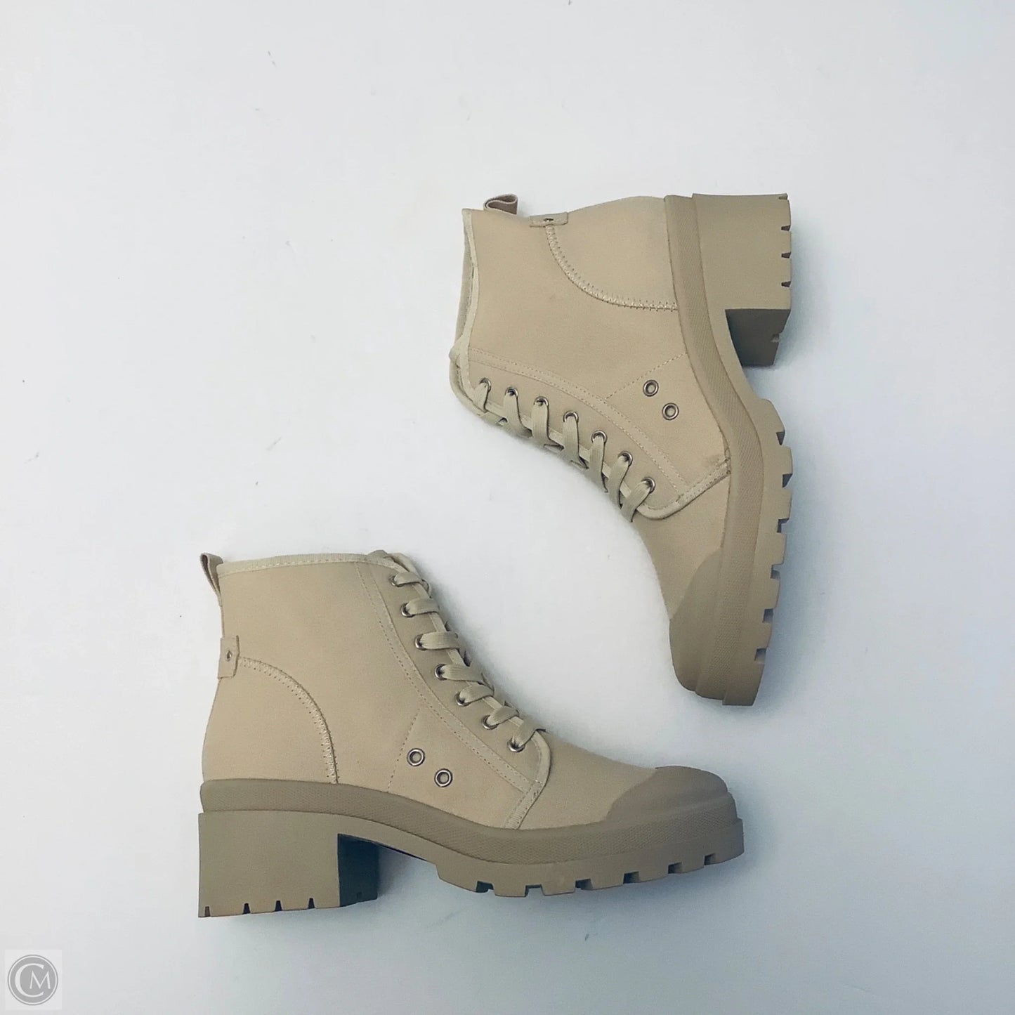 Boots Combat By Chinese Laundry In Tan, Size: 10