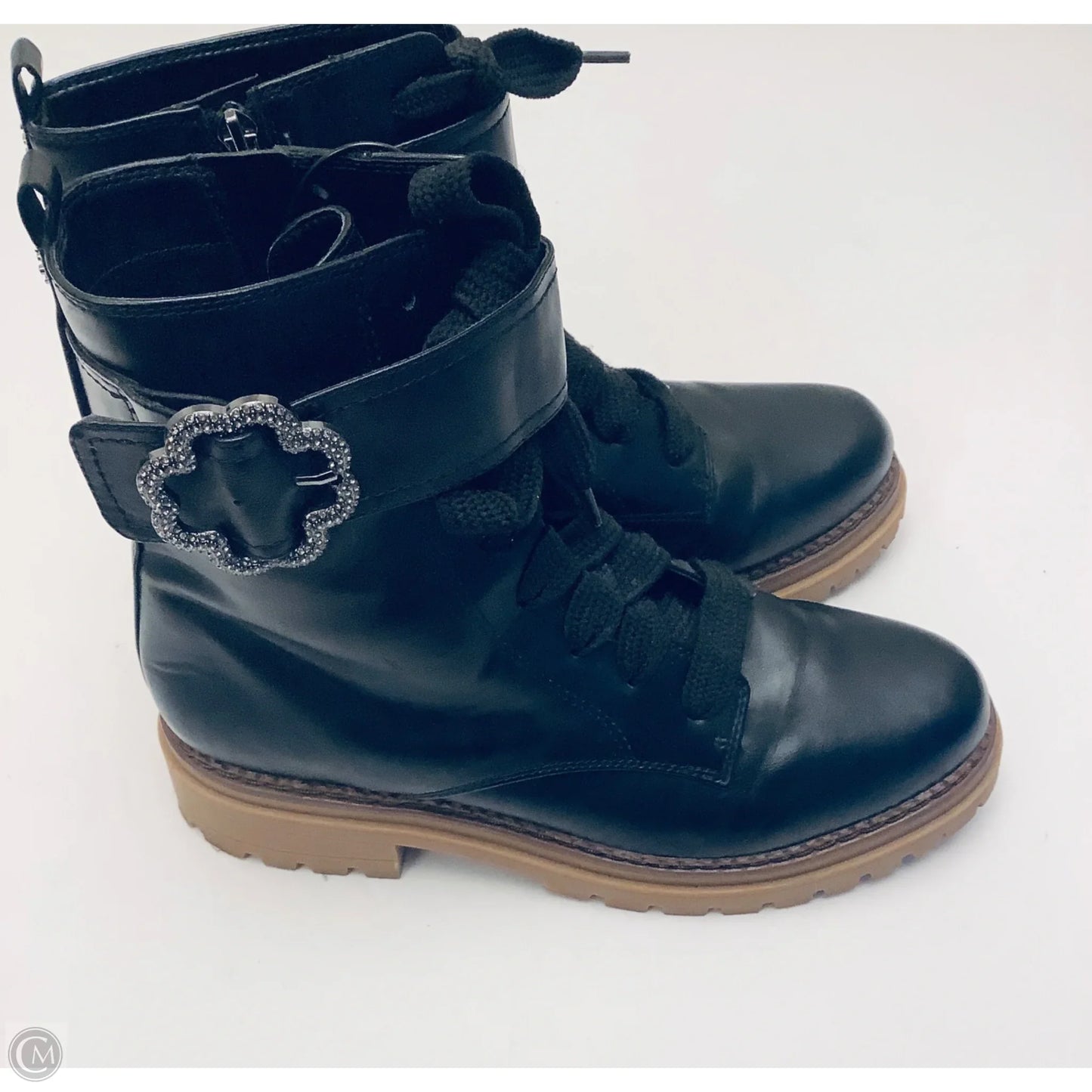 Boots Combat By Sam And Libby In Black, Size: 11