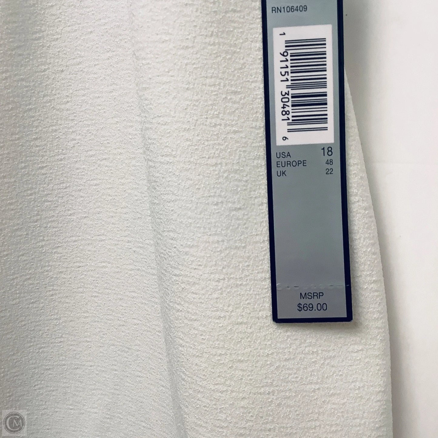 Skirt Mini & Short By Tahari By Arthur Levine In White, Size: 18