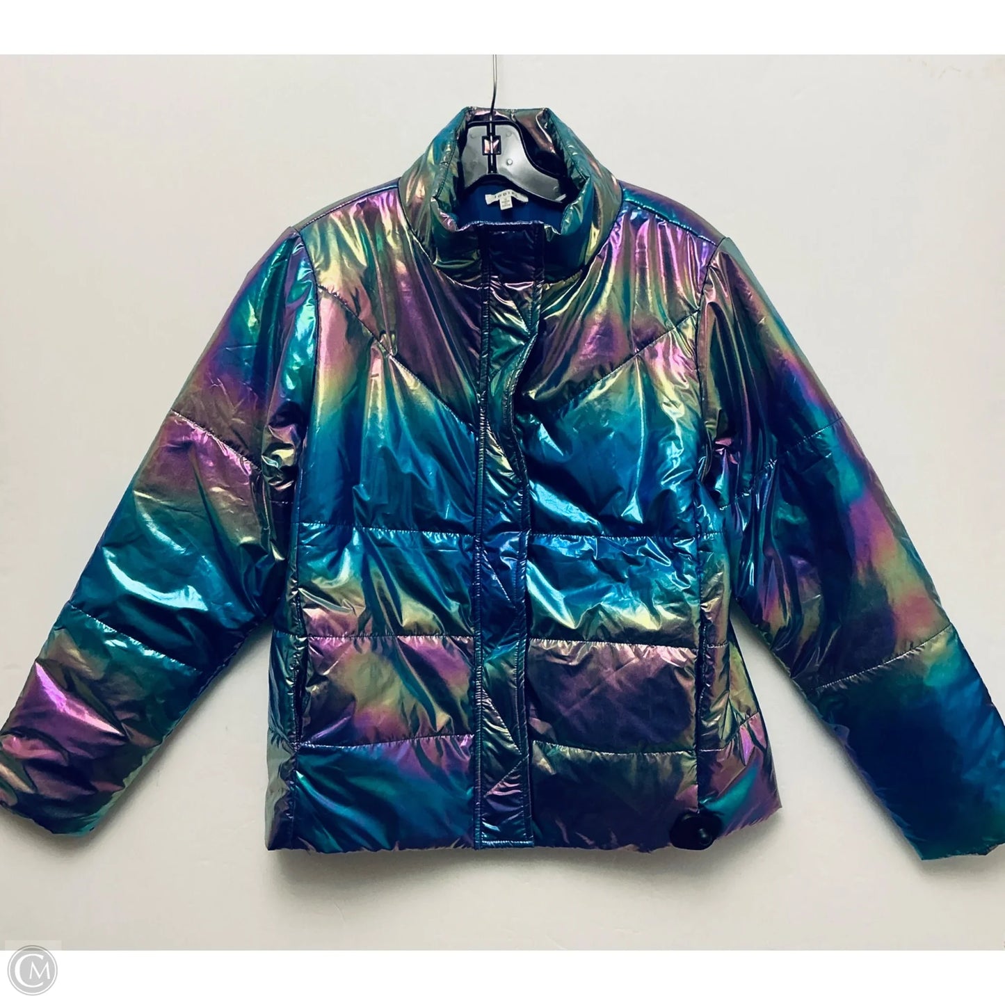 Jacket Puffer & Quilted By Jodifl In Tie Dye Print, Size: S